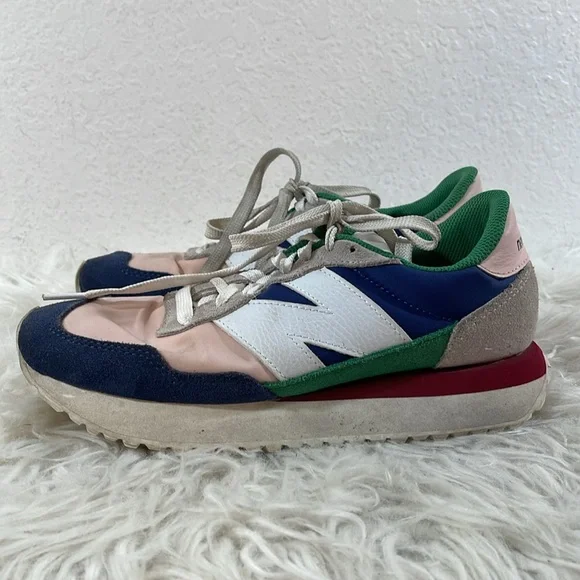 NEW BALANCE Women's 237 V1 Classic Sneaker ‘Moon Shadow Pink Haze' Size 8 - Picture 7 of 12